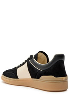 Valentino Garavani Upvillage Panelled Suede Sneakers Black