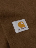 Carhartt WIP - Clan Logo-Appliquéd Fringed Wool Scarf