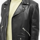 Loewe Men's Leather Biker Jacket in Black