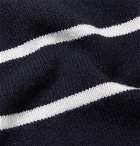 Officine Generale - Striped Wool Sweater - Navy