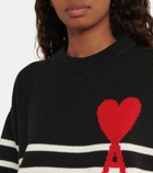 Ami Paris Ami de Cœur wool sweater