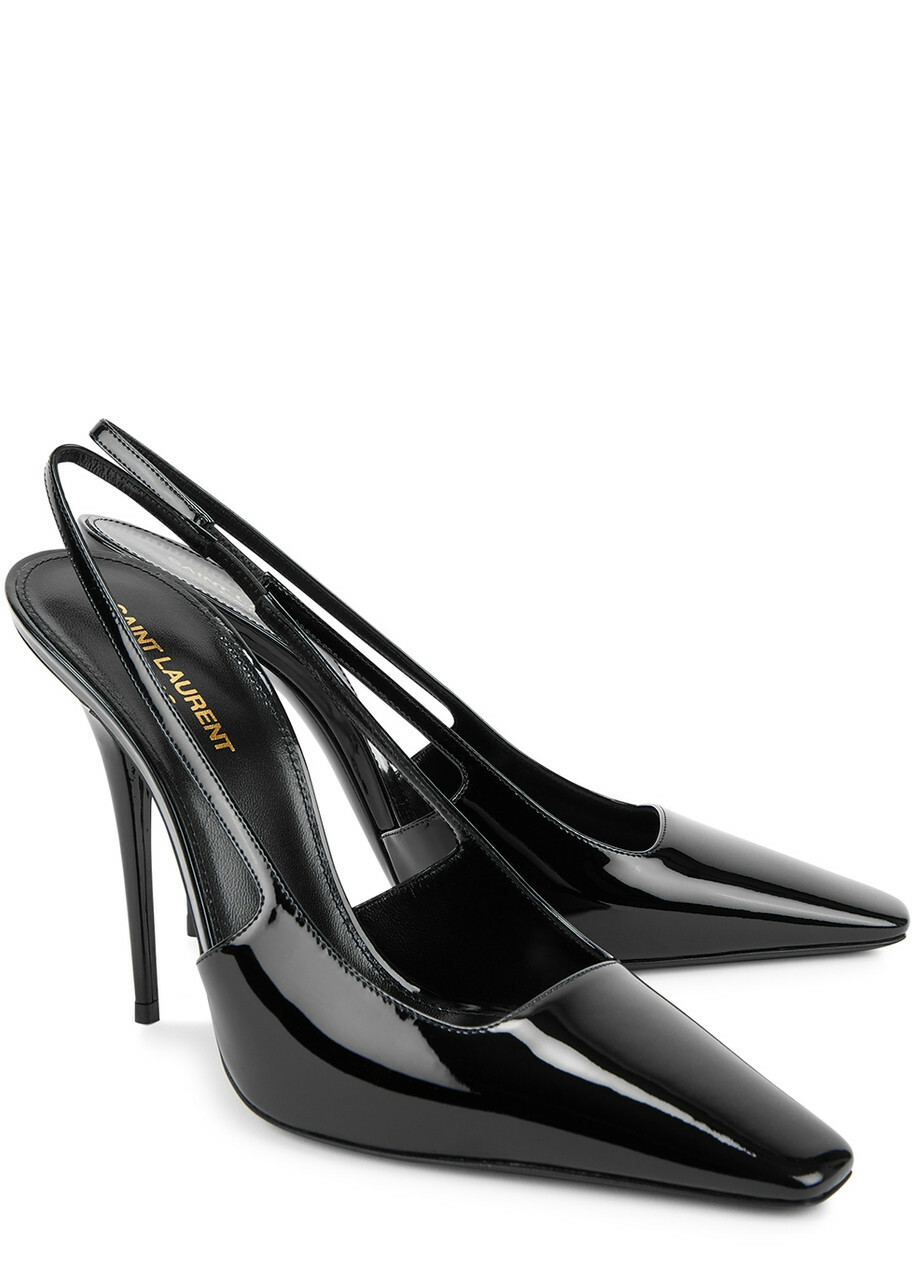 【送料込】Saint Laurent_patent leather slingback pumps LEE slingback pumps in patent leather | Saint Laurent | YSL US