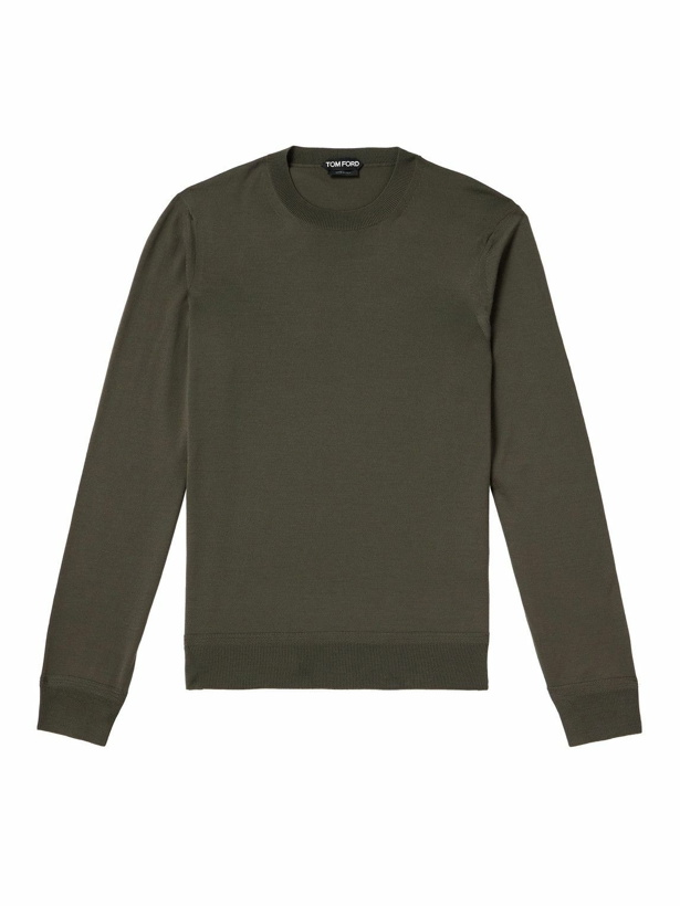 Photo: TOM FORD - Wool Sweater - Green