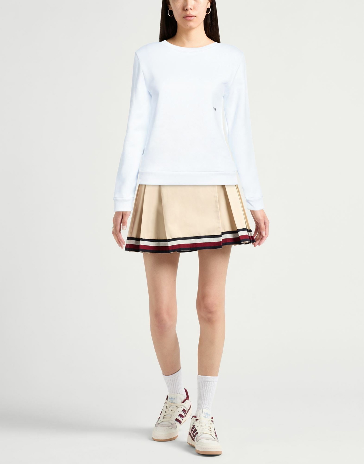 Shoe Womens Sweatshirt in White