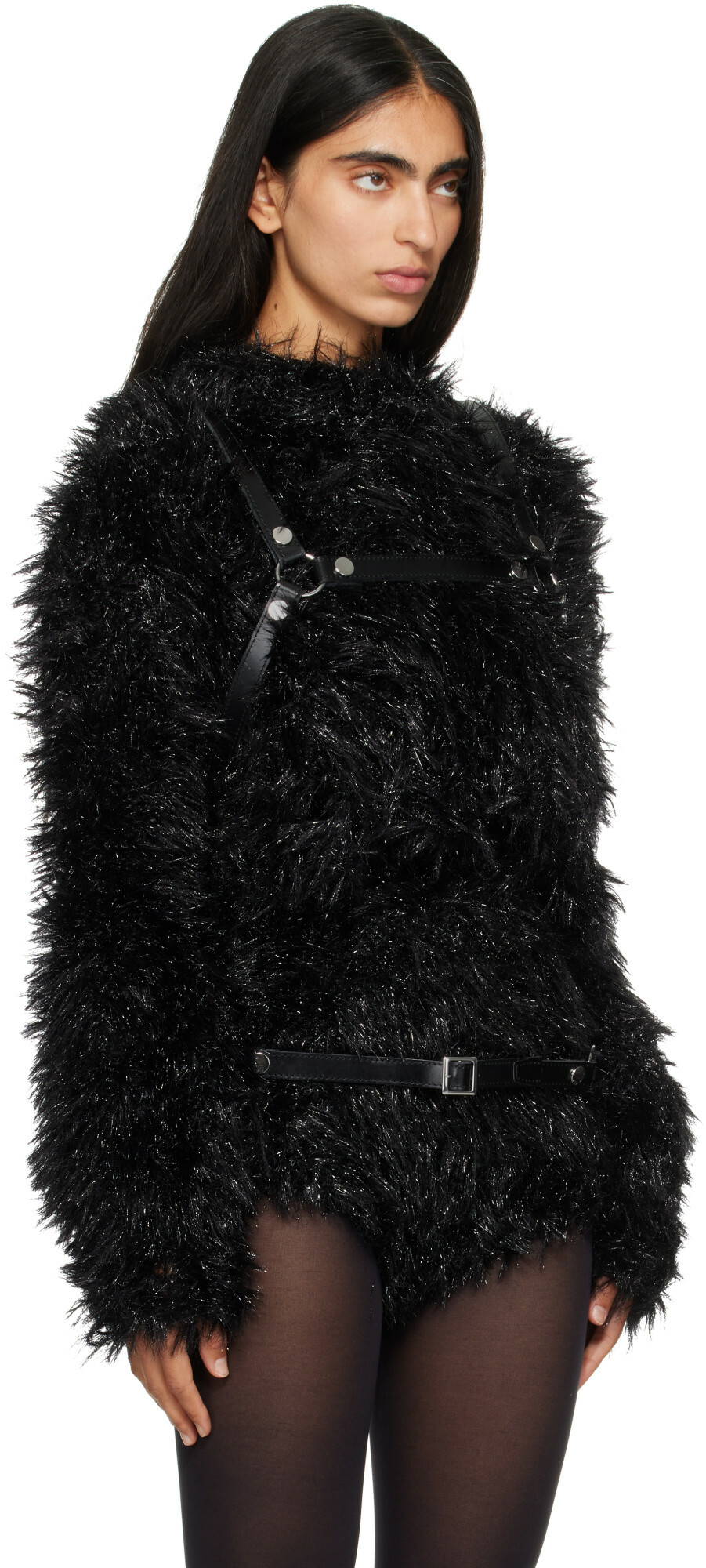 Junya Watanabe Black Leather Harness