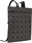 Bao Bao Issey Miyake Gray Flat Pack Backpack