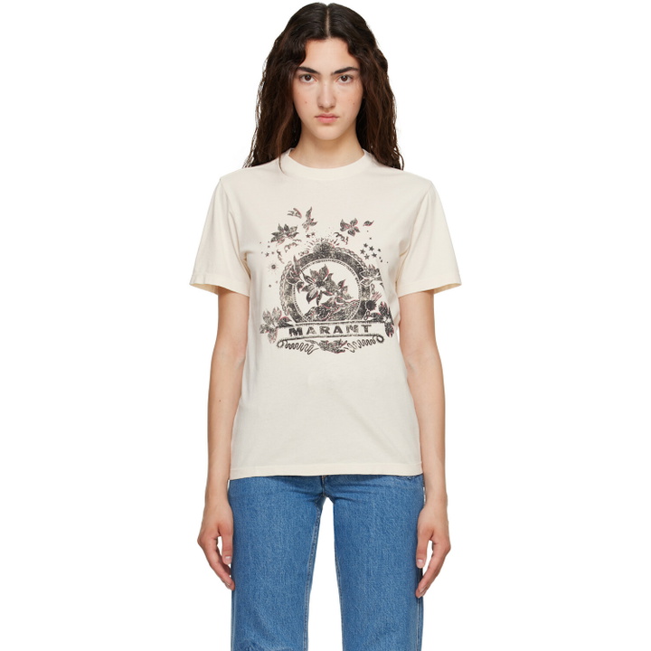 Photo: Isabel Marant Etoile Off-White Zewel T-shirt