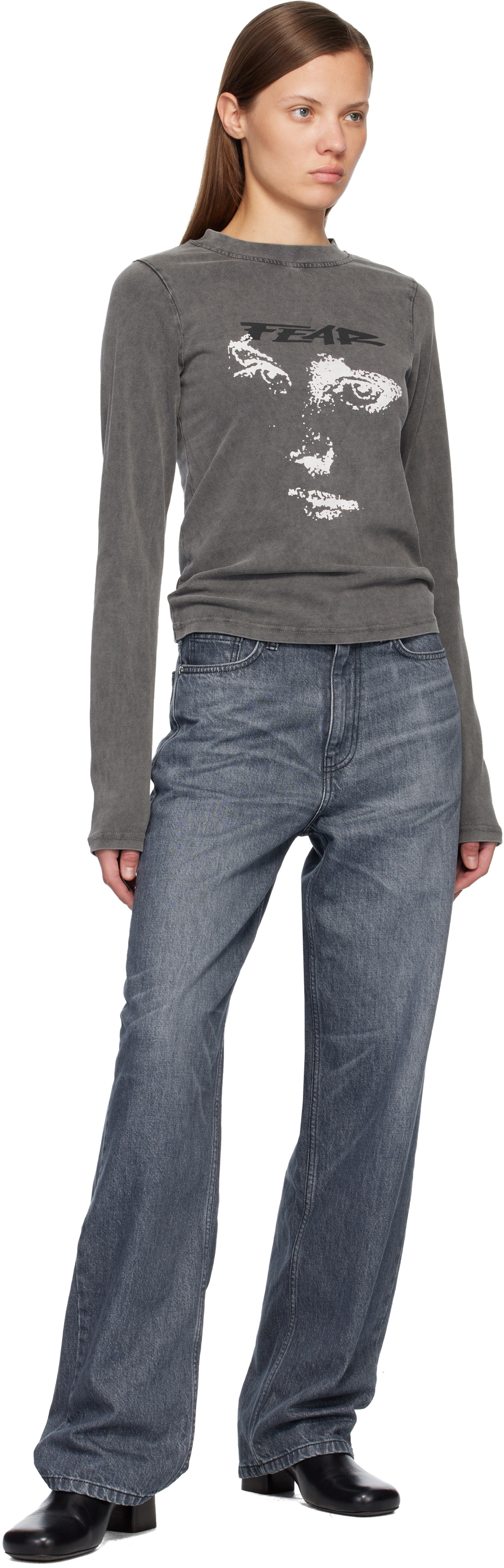 mfpen Gray Merch LS T-shirt