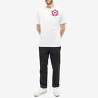 Kenzo Paris Men's Kenzo Target Crest T-Shirt in Off White