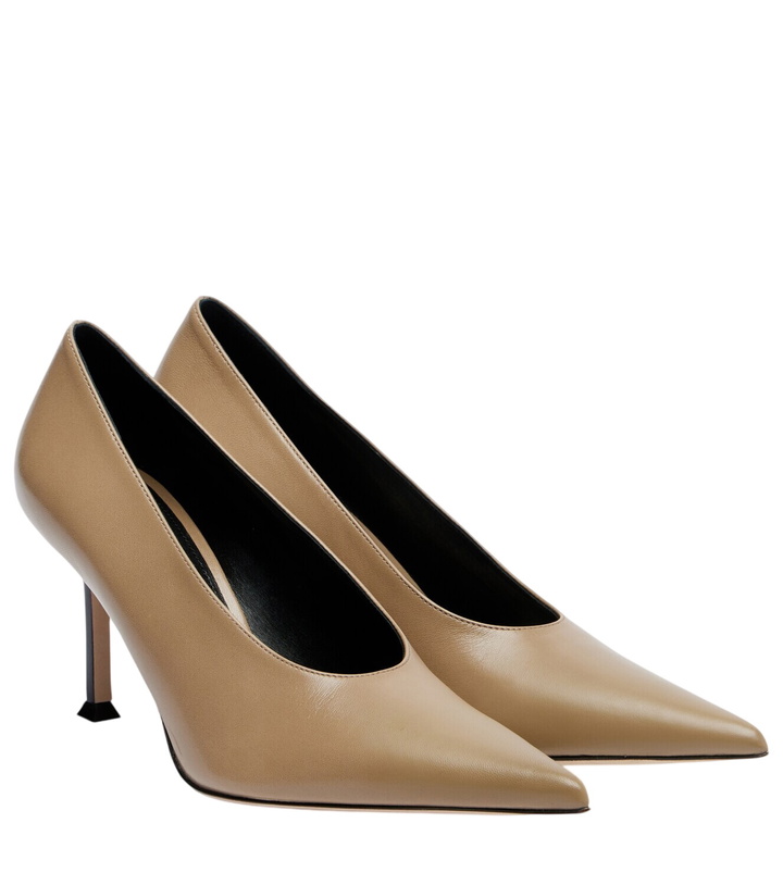 Photo: Christen Helix leather pumps
