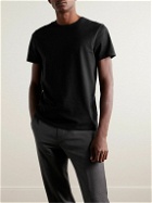 Club Monaco - Luxe Pima Cotton-Jersey T-Shirt - Black