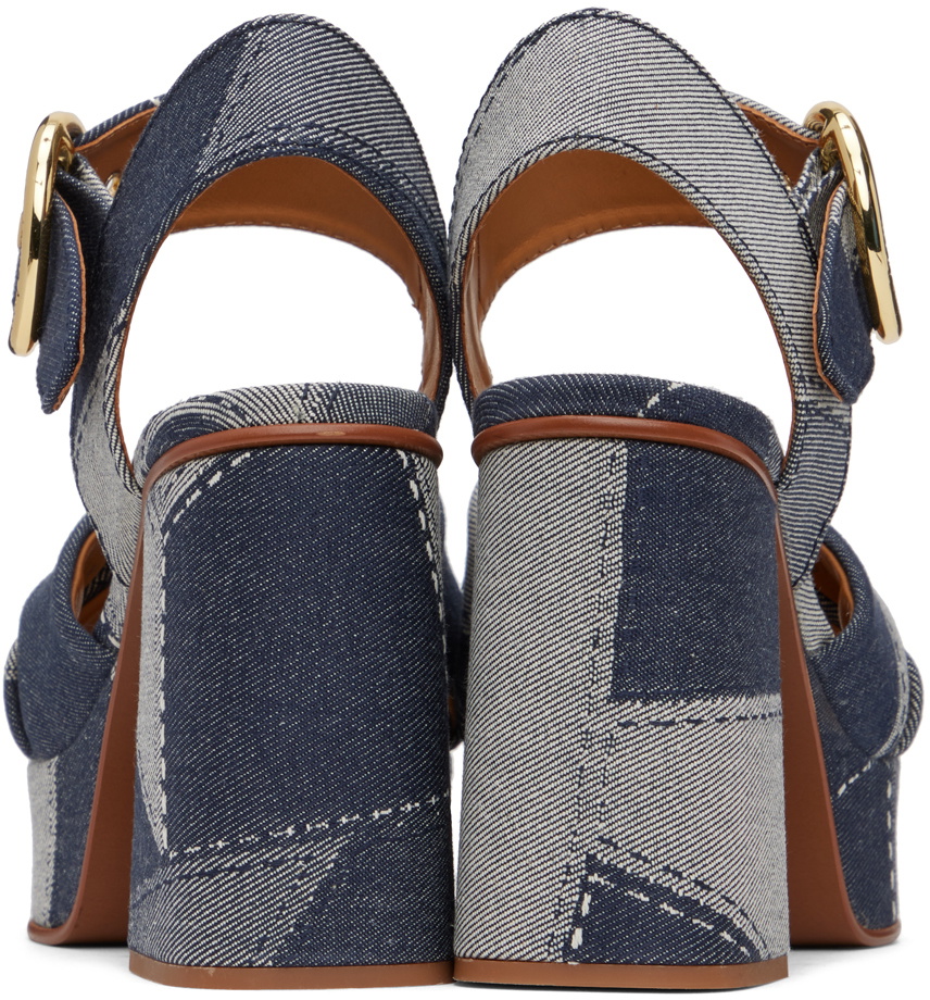 【関税込み】See by Chloe ブルー Joei サンダル Blue Joei Slides | See by Chloe