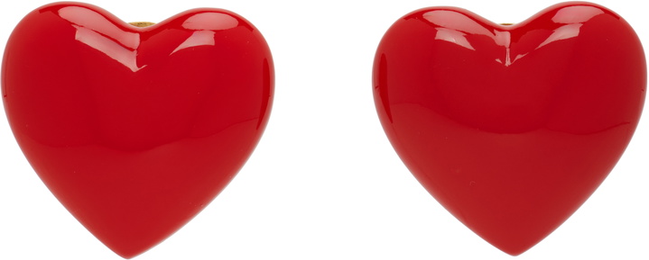 Photo: Moschino Heart Clip-on Earrings