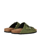 MC2 Saint Barth Military Green Terry Man Sandals