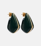 Bottega Veneta Fin Small sterling silver earrings