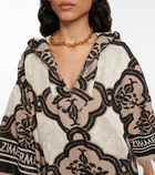 Zimmermann - Clover intarsia cotton terry kaftan