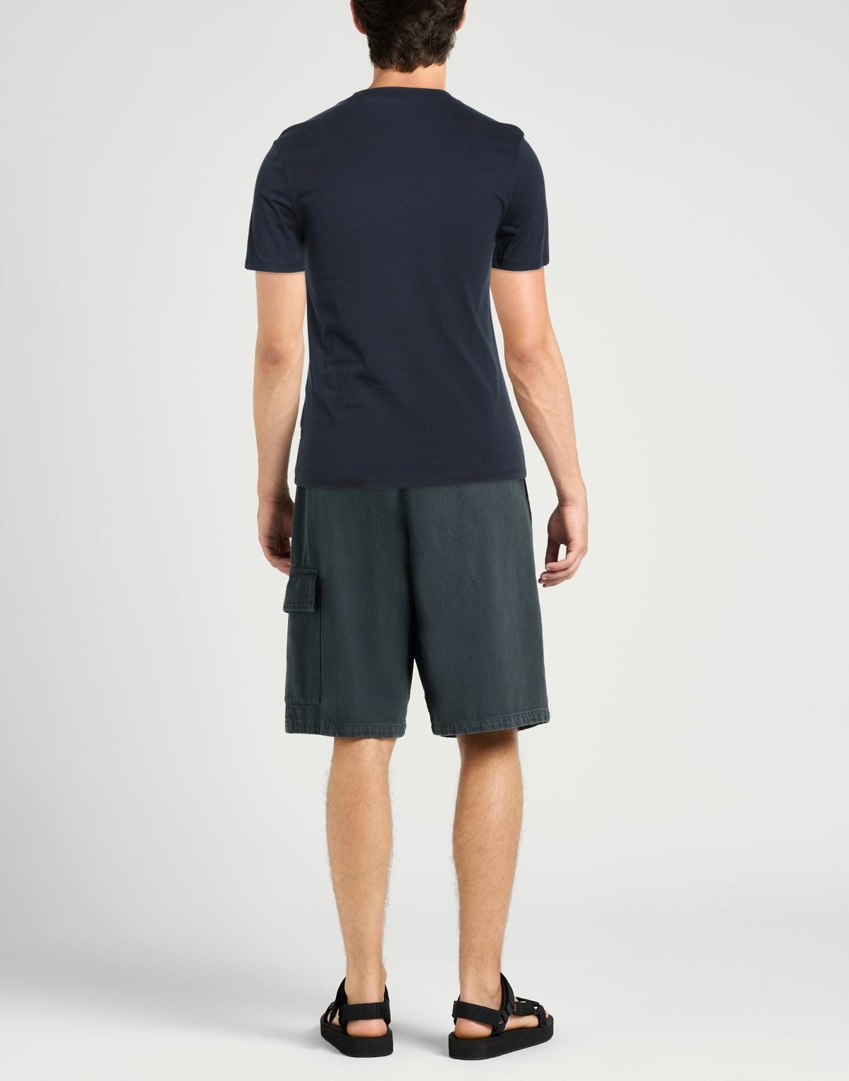 Guess Mens T-shirt Midnight in Blue
