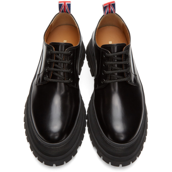 Burberry Black Jefferson Chunky Derbys Burberry display picture 2