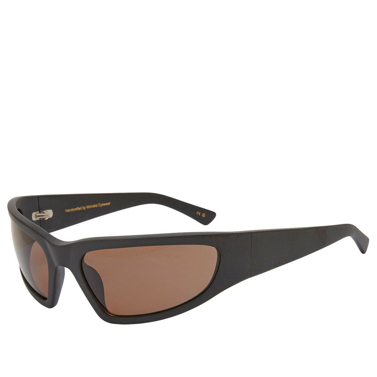 Monokel Men's Crow Sunglasses in Black/Brown 