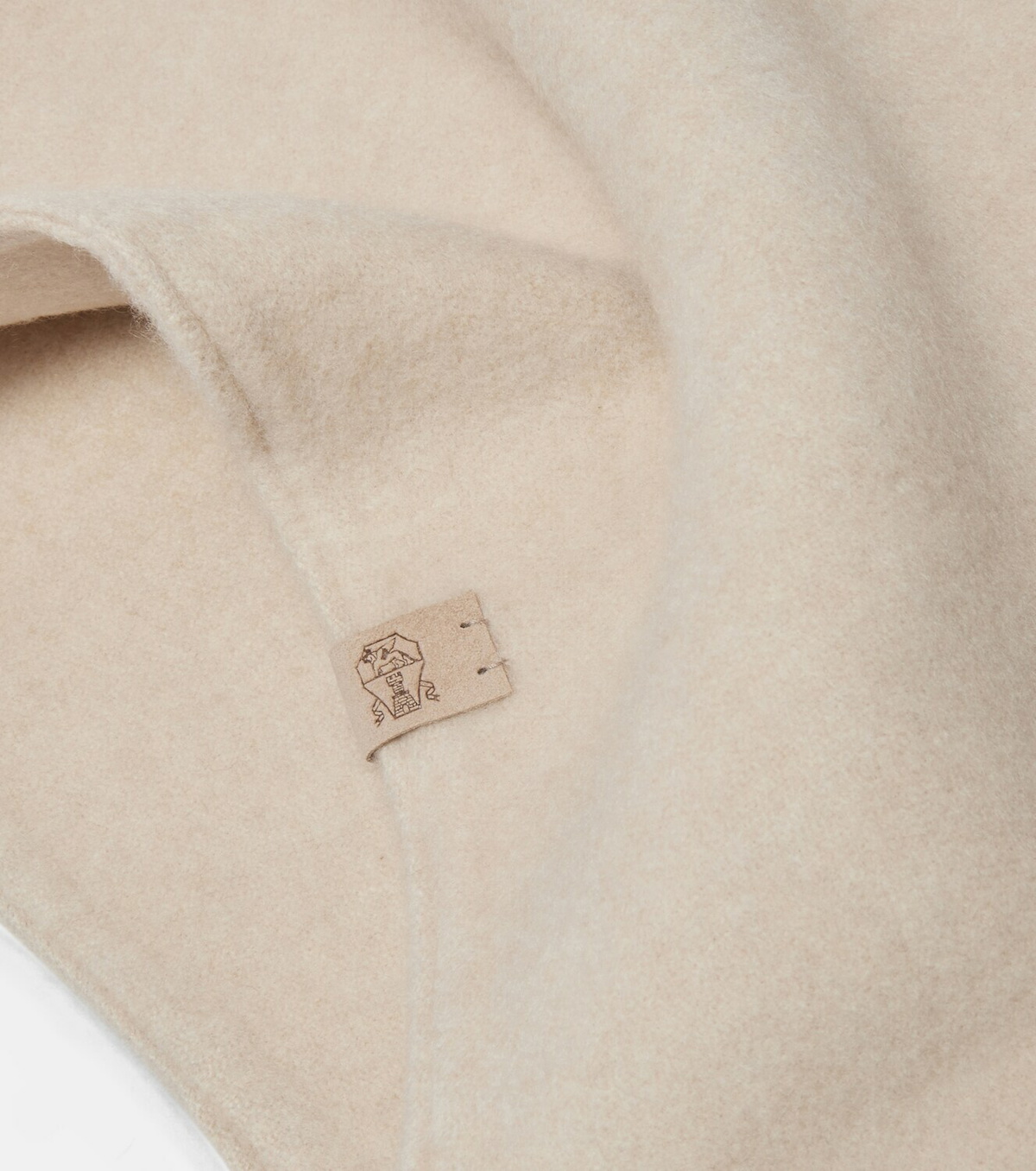 Brunello Cucinelli Knitted wool and cashmere hood