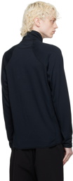 Goldwin Black Half-Zip Sweatshirt