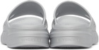 Givenchy Silver Marshmallow Sandals