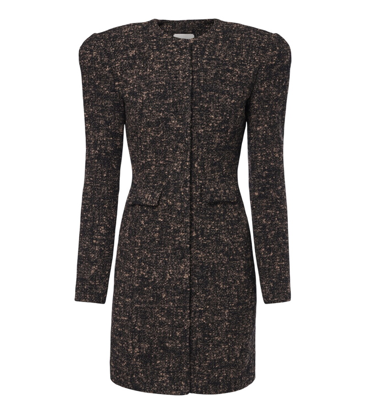 Photo: Magda Butrym Bouclé wool-blend blazer dress