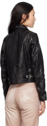 Our Legacy Black Throttle Leather Jacket