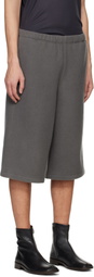 Rier Gray Fleece Shorts