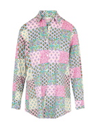 MC2 Saint Barth Woman Cotton Shirt Brigitte With Flower Print