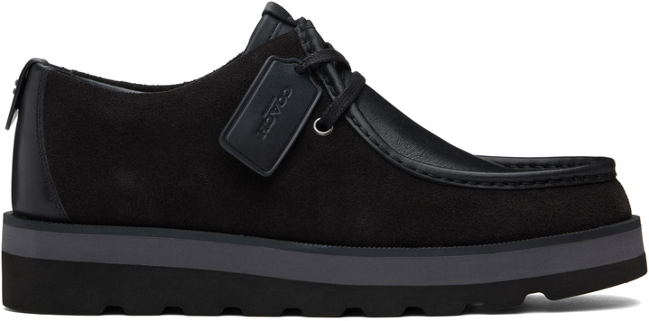Photo: Coach 1941 Black Scott Apron Toe Derbys