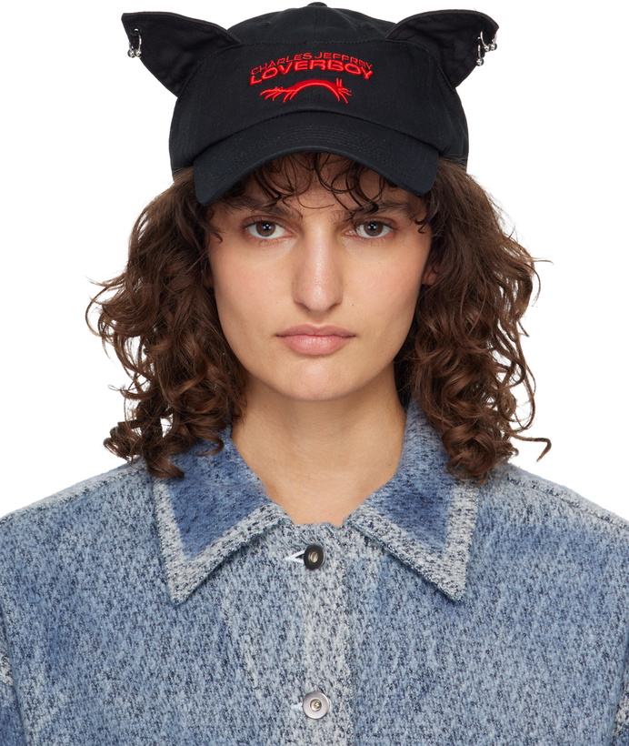Photo: Charles Jeffrey LOVERBOY Black Pierced Ears Exclusive Cap