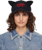 Charles Jeffrey LOVERBOY Black Pierced Ears Exclusive Cap