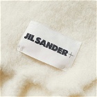 Jil Sander Men's Plus Label Scarf in White