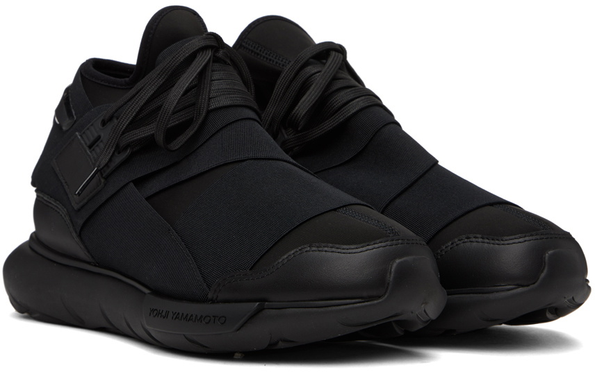 Y-3 Black Qasa Sneakers Y-3