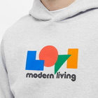 Lo-Fi Men's Modern Living Hoody in Ash Grey