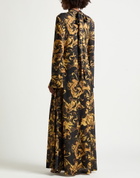 Versace Jeans Couture Womens Maxi dress in Black