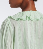 Dôen Henri ruffled cotton top