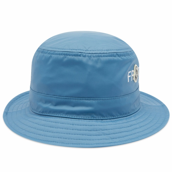 Photo: Moncler Men's Genius x Fragment Bucket Hat in Blue