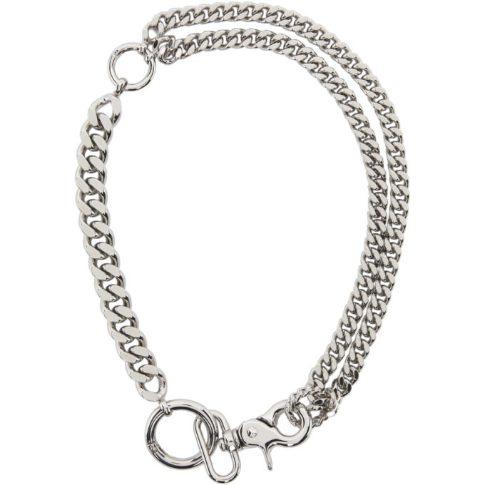 Photo: MM6 Maison Margiela Silver Chain Necklace