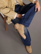 Visvim - Brigadier Folk Suede Lace-Up Boots - Neutrals