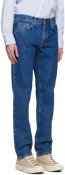 Nudie Jeans Blue Gritty Jackson Jeans