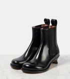 Loewe Campo 40 brushed leather Chelsea boots