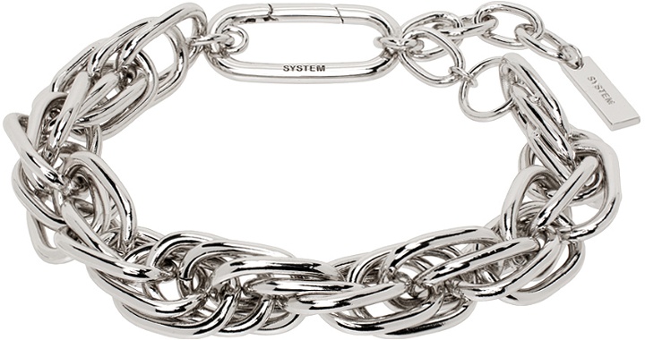 Photo: System Silver Layer Chain Bracelet