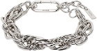 System Silver Layer Chain Bracelet
