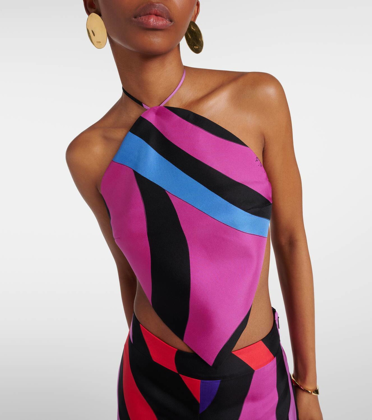 Pucci Marmo silk top