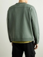 Folk - Prism Garment-Dyed Cotton-Jersey Sweatshirt - Green