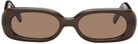 Velvet Canyon Brown 'Les Icones' Sunglasses