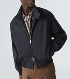 Studio Nicholson Over cotton-blend bomber jacket