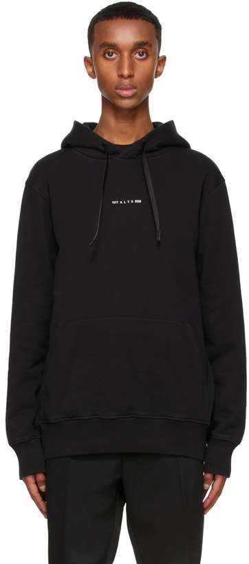 Photo: 1017 ALYX 9SM Black Collection Logo Hoodie